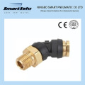 Male Elbow Swivel 45 379PTC Composite Brass Collect Pneumatic Push-in DOT Fittings